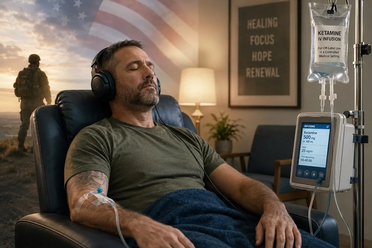 Ketamine Therapy for Combat PTSD for Veterans in Florida